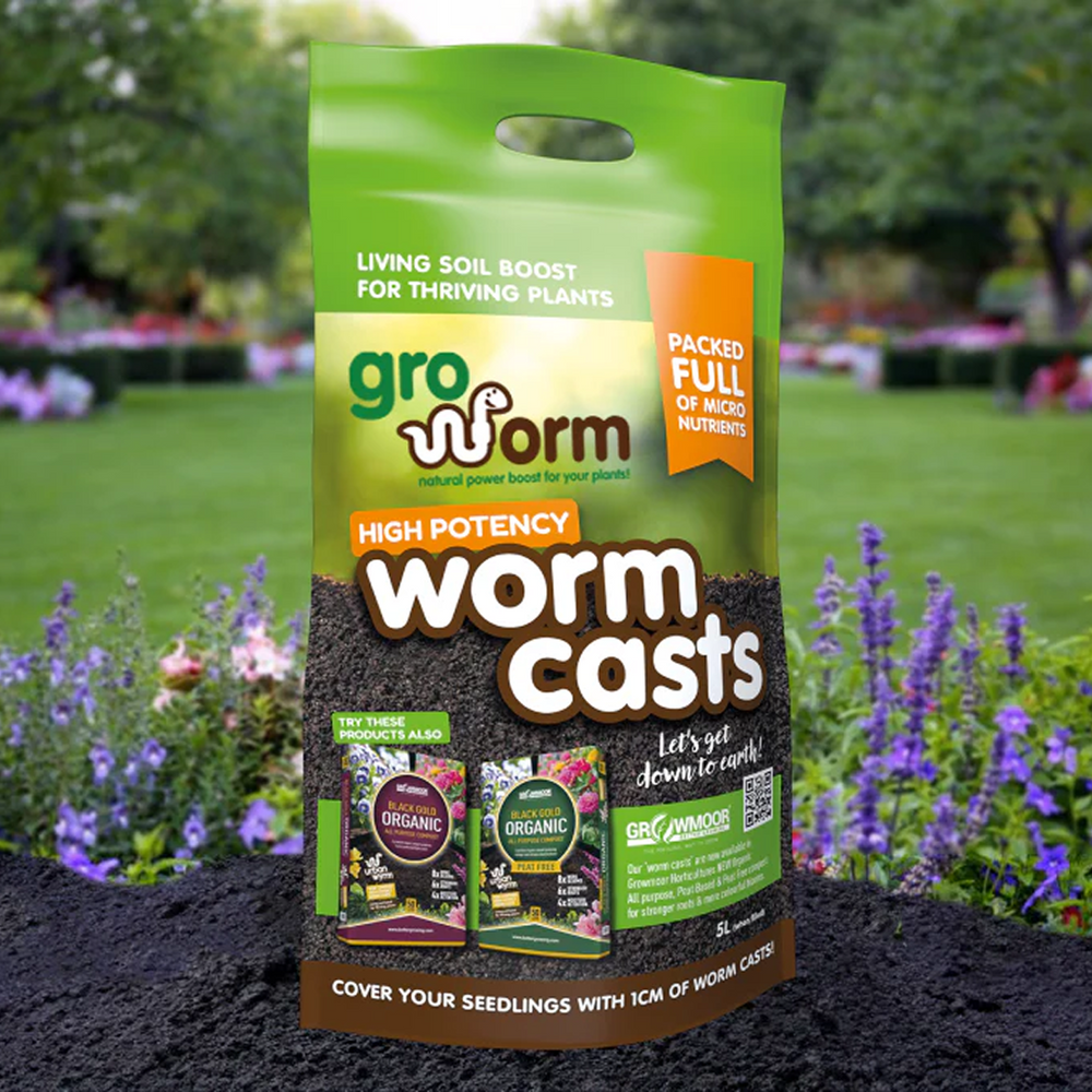 Gro Worm Launches New Worm Cast 5L Bag!