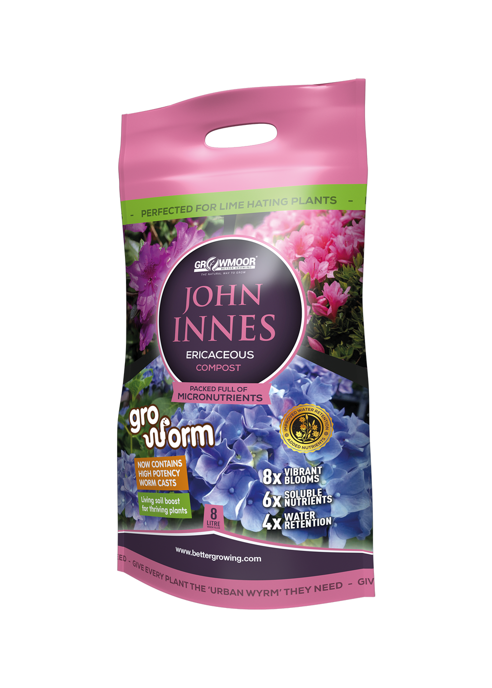 John Innes Ericaceous Compost 8 Litre Carry Bag
