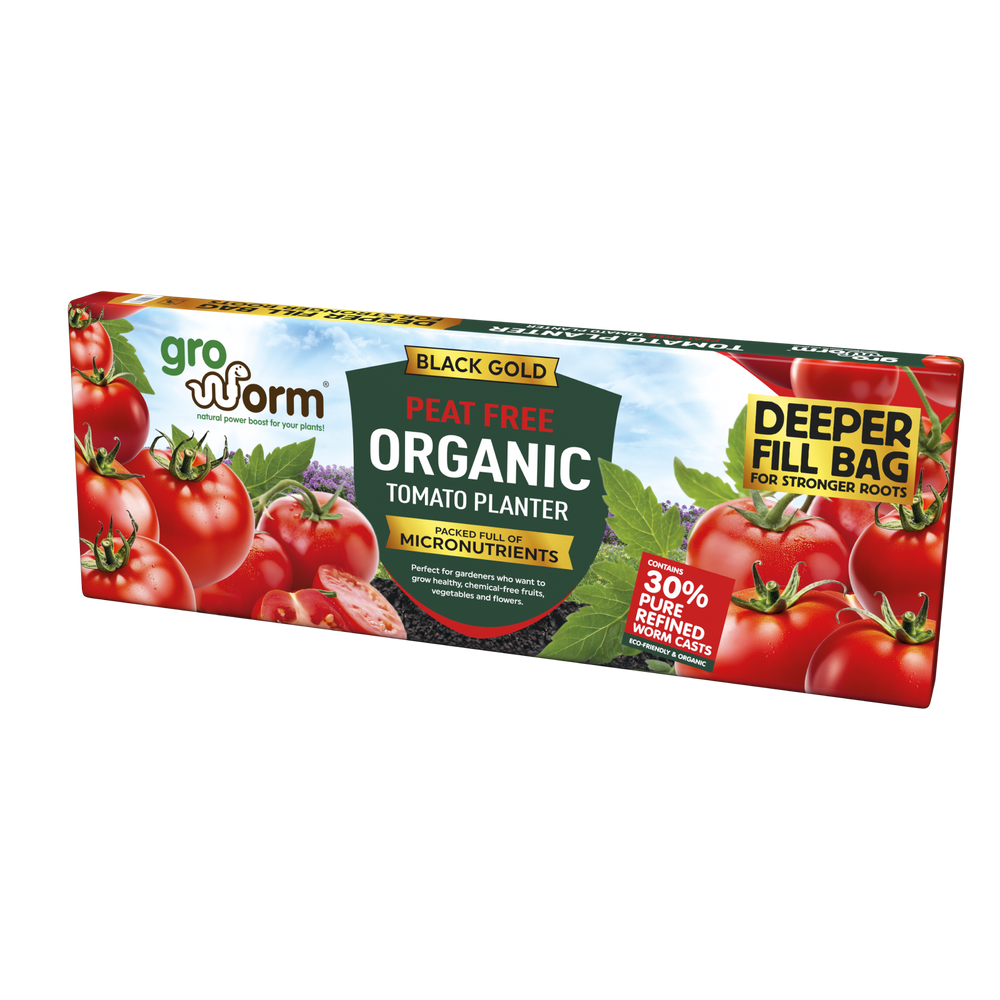 Black Gold Peat Free Organic Tomato Planter 56L